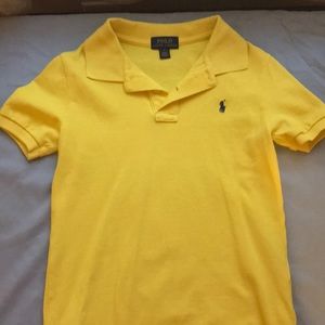 Size 7 yellow Ralph Lauren polo